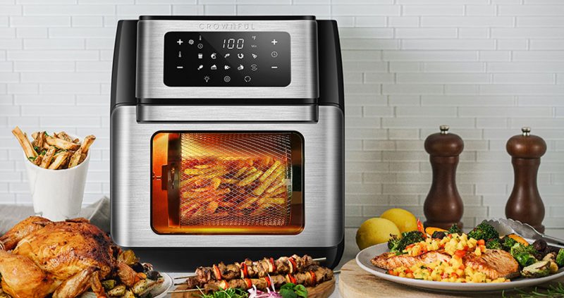 CROWNFUL 10.6 Quart Air Fryer Oven