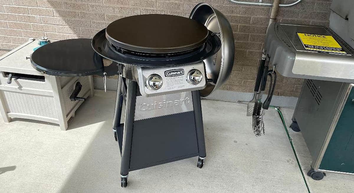 Cuisinart 360 Griddle Cooking Center A Robust Flat Top Grill